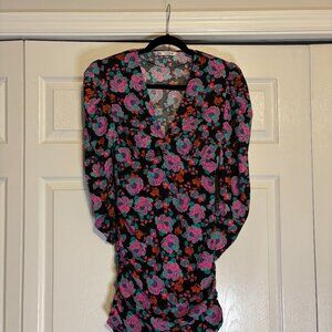 Zara Black Floral Dress